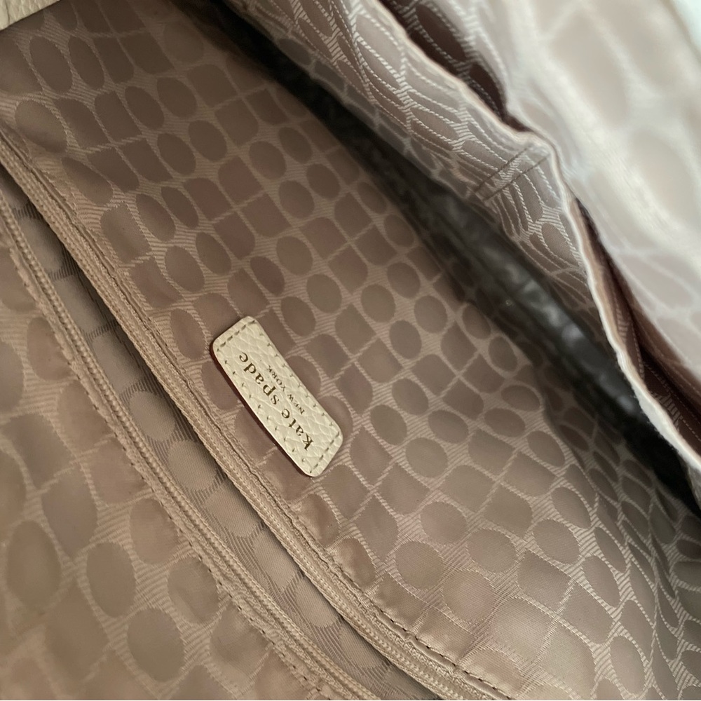 Vintage Kate Spade Elegant Cream Hobo Bag - Picture 13 of 13